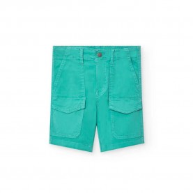 Къси панталони Boboli Bermuda shorts - Green (Eucalyptus) къси,панталони,мъжки,панталони,дамски,панталони,boboli,bermuda,shorts,green,(eucalyptus)