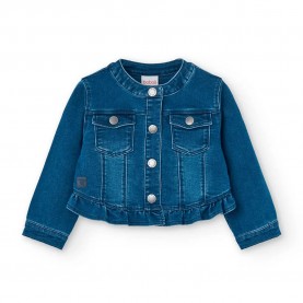 Яке Boboli Denim Knit jacket - Blue (Blue) яке,мъжки,якета,дамски,якета,и,палта,boboli,denim,knit,jacket,blue,(blue)