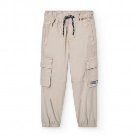 Панталони Boboli Fantasy pants - Beige (Taupe) панталони,мъжки,панталони,дамски,панталони,boboli,fantasy,pants,beige,(taupe)
