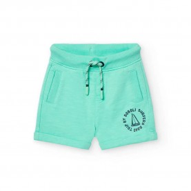 Поларени къси панталони Boboli Fleece shorts - Green (Torch) поларени,къси,панталони,мъжки,панталони,дамски,панталони,boboli,fleece,shorts,green,(torch)