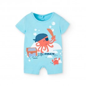 детски,пижами,boboli,knit,short,sleeve,pelele,blue,(pool)