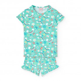 пижама,детски,пижами,boboli,knit,short,sleeve,pyjama,multicolor,(magic,world,print)
