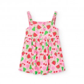 рокля,детски,поли,и,рокли,boboli,knit,printed,dress,pink,(fruit,print)