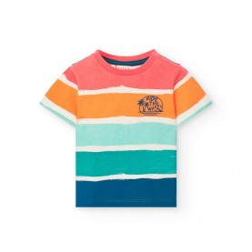 Тениска Boboli Knit short sleeve T-shirt - Multicolor (Tie And Dye Print) тениска,мъжки,тениски,дамски,тениски,boboli,knit,short,sleeve,t,shirt,multicolor,(tie,and,dye,print)