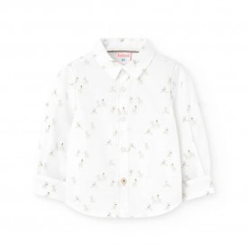 риза,с,дълъг,ръкав,детски,ризи,boboli,poplin,printed,long,sleeve,shirt,zebra,print,white,background,(white)