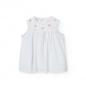 рокля,детски,поли,и,рокли,boboli,poplin,striped,dress,white,(bicolor,list)