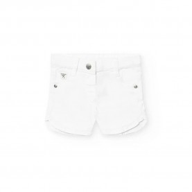 Къси панталони Boboli Stretch shorts - White (White) къси,панталони,мъжки,панталони,дамски,панталони,boboli,stretch,shorts,white,(white)