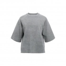 блуза,дамски,пуловери,дамски,плетени,дрехи,object,reynard,2,4,short,sleeve,sweater,grey,(medium,grey,melange)
