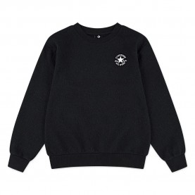 детска,блуза,детски,блузи,converse,kids,novelty,logo,texture,crew,sweatshirt,black,(black)