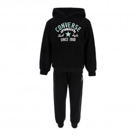 Converse kids Retro Remix Ft Po Jogger long sleeve set - Black (Black) детски,екипи,детски,облекла,за,момчета,converse,kids,retro,remix,ft,po,jogger,long,sleeve,set,black,(black)
