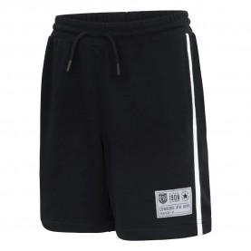 Детски къси панталони Converse kids Retro Side Stripe shorts - Black (Black) детски,къси,панталони,мъжки,панталони,дамски,панталони,converse,kids,retro,side,stripe,shorts,black,(black)
