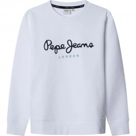 блуза,детски,блузи,pepe,jeans,art,sweatshirt,white
