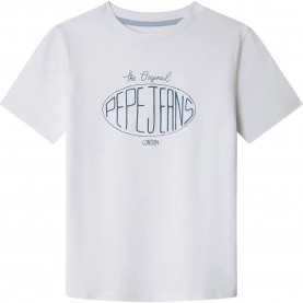 тениска,детски,тениски,pepe,jeans,dalon,short,sleeve,t,shirt,white