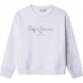 блуза,детски,блузи,pepe,jeans,hana,sweatshirt,white