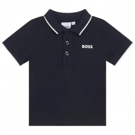 детски,блузи,с,яка,boss,j05p13,short,sleeve,polo,blue