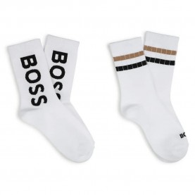 чорапи,детски,чорапи,boss,j51743,socks,2,pairs,white