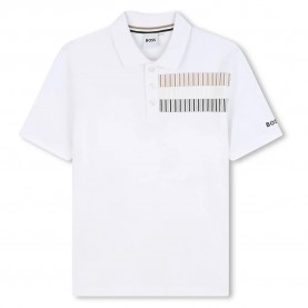 детски,блузи,с,яка,boss,j52013,short,sleeve,polo,white,(white)