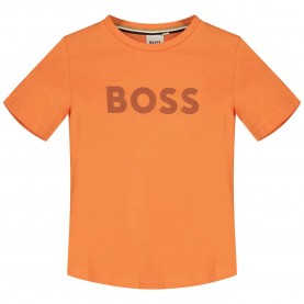 тениска,детски,тениски,boss,j52030,short,sleeve,t,shirt,orange,(reddish)
