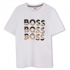 тениска,детски,тениски,boss,j52038,short,sleeve,t,shirt,white