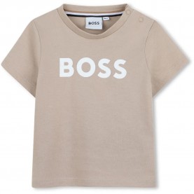 тениска,детски,тениски,boss,j52105,short,sleeve,t,shirt,beige