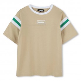 тениска,детски,тениски,dkny,d62290,short,sleeve,t,shirt,beige
