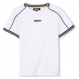 тениска,детски,тениски,dkny,d62293,short,sleeve,t,shirt,white