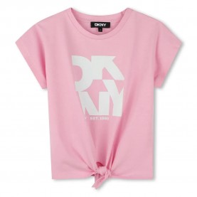 тениска,детски,тениски,dkny,d62309,short,sleeve,t,shirt,pink