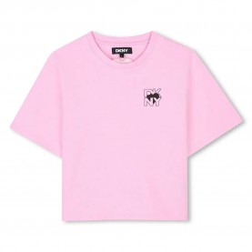 тениска,детски,тениски,dkny,d62311,short,sleeve,t,shirt,pink,(pink)