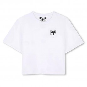 тениска,детски,тениски,dkny,d62311,short,sleeve,t,shirt,white