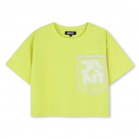 тениска,детски,тениски,dkny,d62345,short,sleeve,t,shirt,yellow
