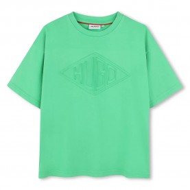 тениска,детски,тениски,hugo,g00337,short,sleeve,t,shirt,green