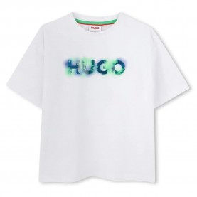 тениска,детски,тениски,hugo,g00339,short,sleeve,t,shirt,white
