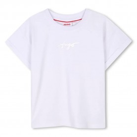 тениска,детски,тениски,hugo,g00389,short,sleeve,t,shirt,white