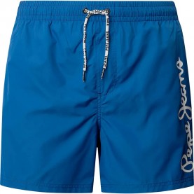 бански,гащета,мъжки,бански,костюми,pepe,jeans,logo,swimming,shorts,blue