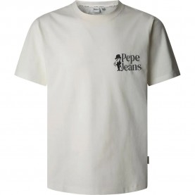 тениска,мъжки,тениски,pepe,jeans,pierce,short,sleeve,t,shirt,white,(off,white)