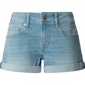 къси,панталони,дамски,панталони,pepe,jeans,regular,siouxie,shorts,denim,pg6,(blue)