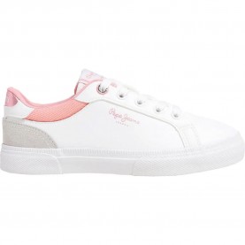 маратонки,детски,маратонки,pepe,jeans,kenton,court,trainers,white