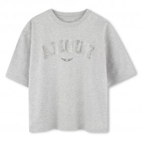 тениска,детски,тениски,zadig,&,voltaire,x60319,short,sleeve,t,shirt,grey