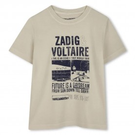 тениска,детски,тениски,zadig,&,voltaire,x60367,short,sleeve,t,shirt,beige