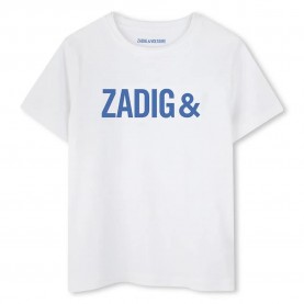 тениска,детски,тениски,zadig,&,voltaire,x60374,short,sleeve,t,shirt,white