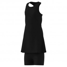 Рокля Adidas Club sleeveless dress - Black (Black) рокля,дамски,поли,и,рокли,adidas,club,sleeveless,dress,black,(black)