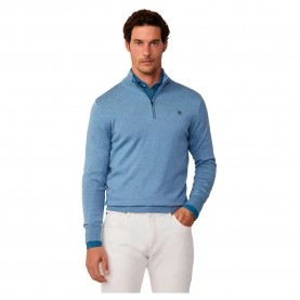 блуза,мъжки,пуловери,hackett,hm703317,half,zip,sweater,sea,blue,(blue)
