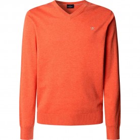 блуза,мъжки,пуловери,hackett,hm703313,v,neck,sweater,coral,pink,(orange)