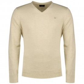 блуза,мъжки,пуловери,hackett,hm703313,v,neck,sweater,optic,white,(beige)