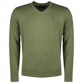 блуза,мъжки,пуловери,hackett,hm703313,v,neck,sweater,thyme,green,(green)