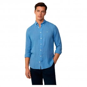 риза,с,дълъг,ръкав,мъжки,ризи,hackett,ess,gmd,linen,brpt,long,sleeve,shirt,sea,blue,(blue)