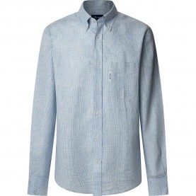 риза,с,дълъг,ръкав,мъжки,ризи,façonnable,cl,bd,lin,ging,chk,long,sleeve,shirt,blue