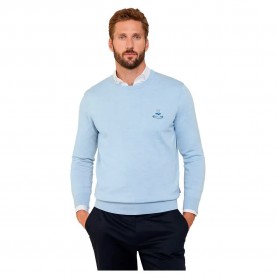 блуза,мъжки,пуловери,façonnable,cosilk,birdie,sweater,horizon,blue,(blue)