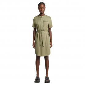рокля,дамски,поли,и,рокли,g,star,belted,short,sleeve,dress