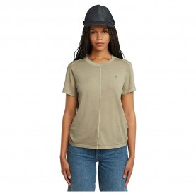 тениска,дамски,тениски,g,star,overdyed,front,seam,short,sleeve,t,shirt,light,toggee,gd,(green)